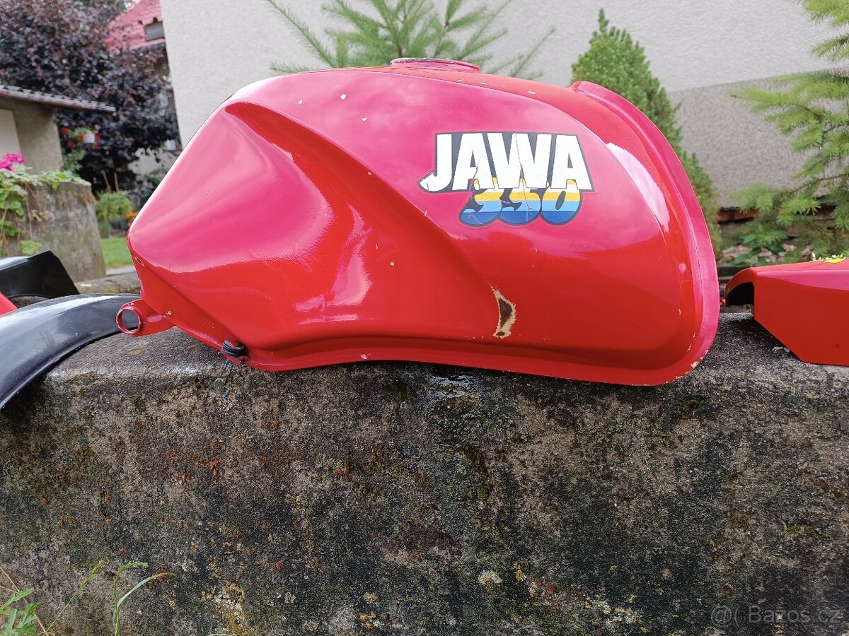 Jawa 350/640 sada plastů - 8