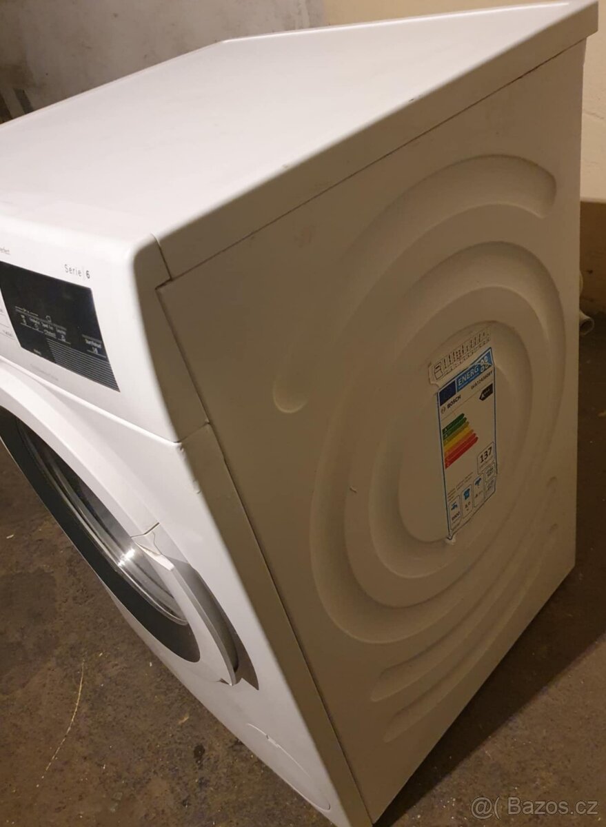 PRACKA BOSCH WAT24360BY,8KG,BOCNI PLNENI,PLNE FUNKCNI,VELMI - 8