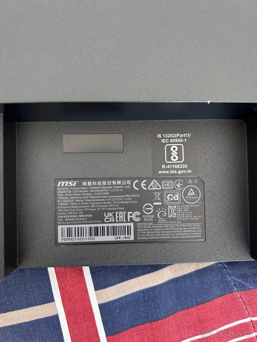 Monitor MSI PRO MP223 v ZÁRUCE - 8