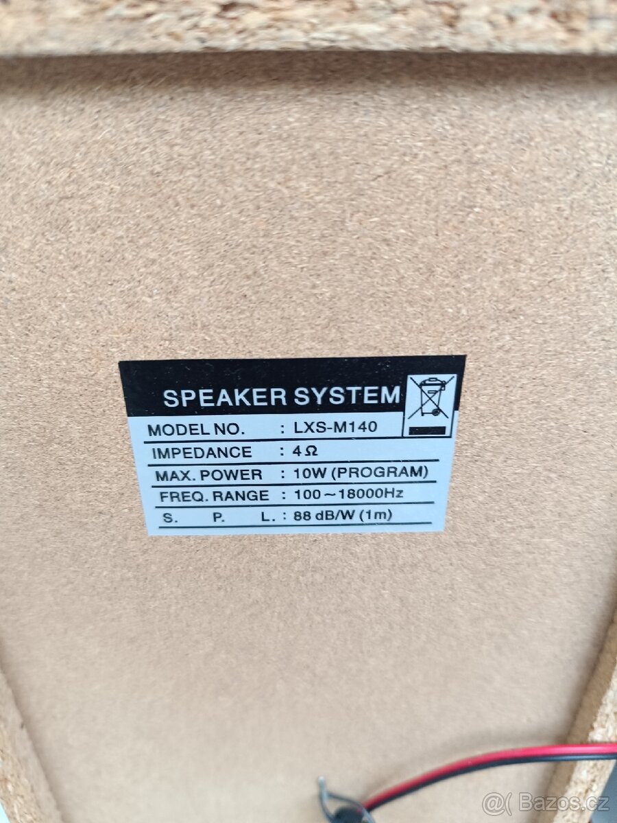 Prodám mikrosystém, malou věž zn. LG - 8