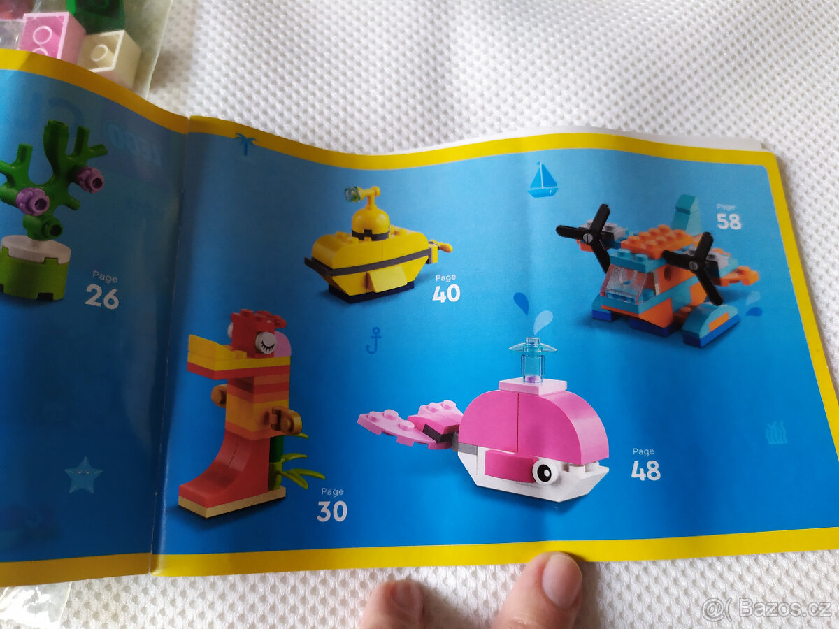 LEGO Classic 11018 Kreativní zábava v oceánu - 8