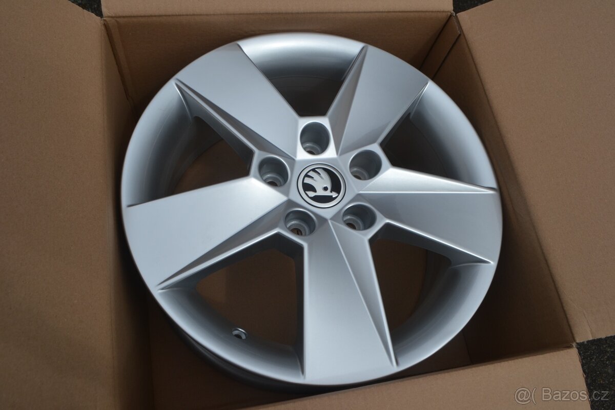 Š.Octavia III+ Oct.IV + facelift– NOVÉ 16 orig. Alu disky . - 8