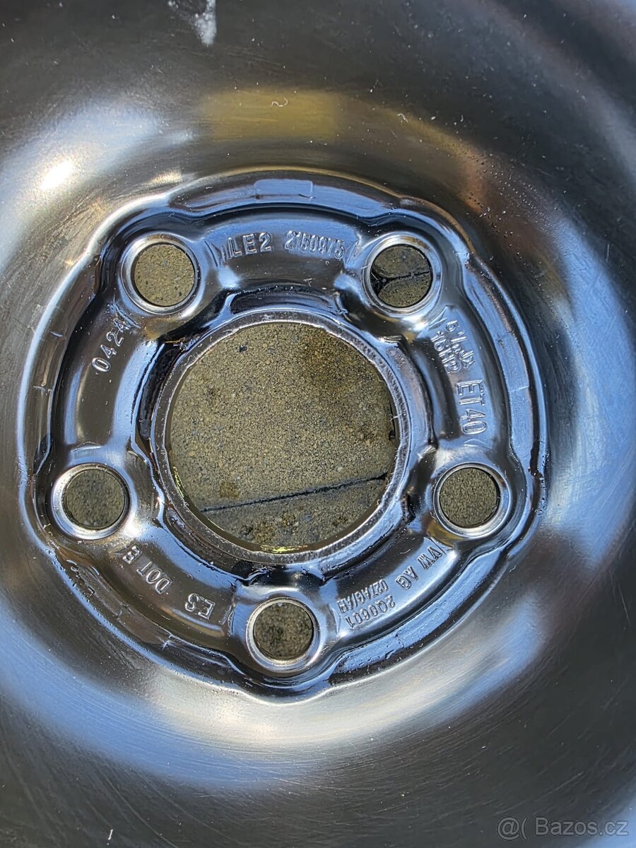 Zimní sada kol 5x100 15" Škoda Fabia 4, VW Polo 4 - 8