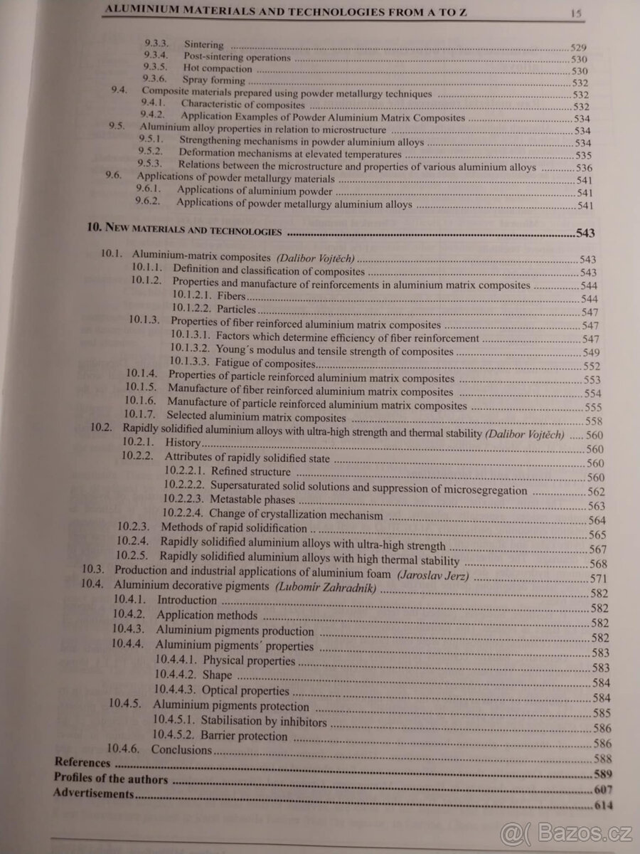 Aluminium materials and technologies from A to Z - 8