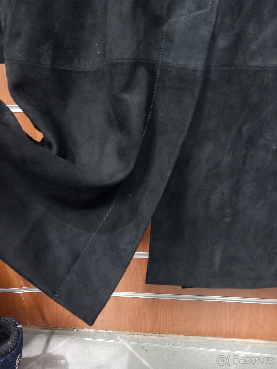 Kožený semišový kabát 2KS nový,záruka 2 roky - 8
