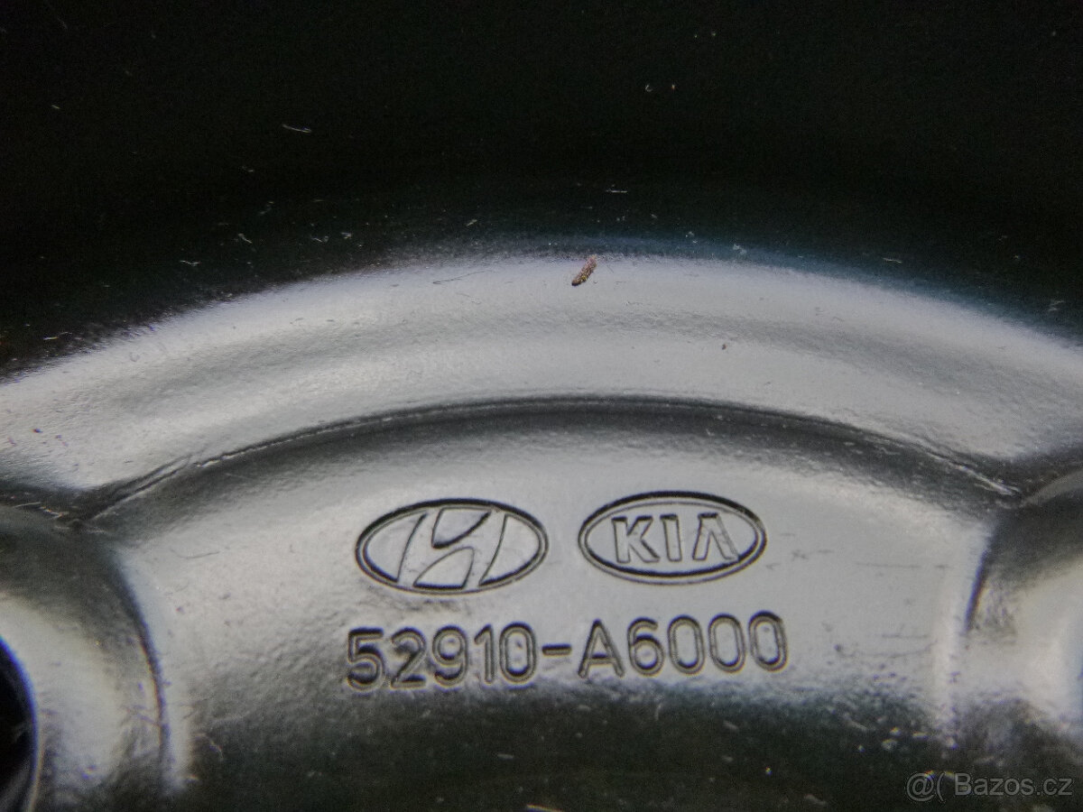 Plechové disky orig Kia Hyundai 5x114,3 6Jx15 ET46 - poklice - 8