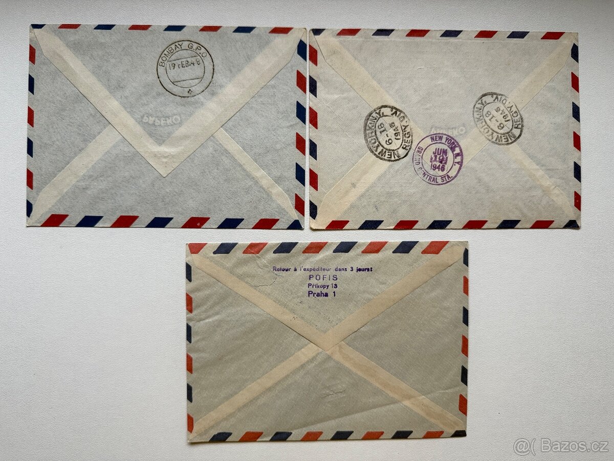 Poštovní známky - letecká pošta - 8