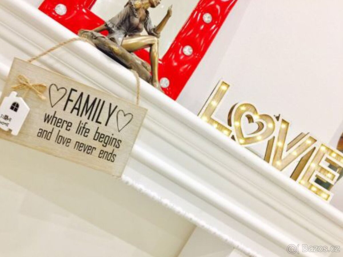 Luxusní dekorace Krb / Komoda /Polička do vašeho bytu - NOVÝ - 8