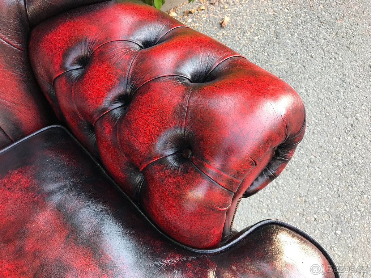 Chesterfield Anglický Originál Absolutní stylovka - 8
