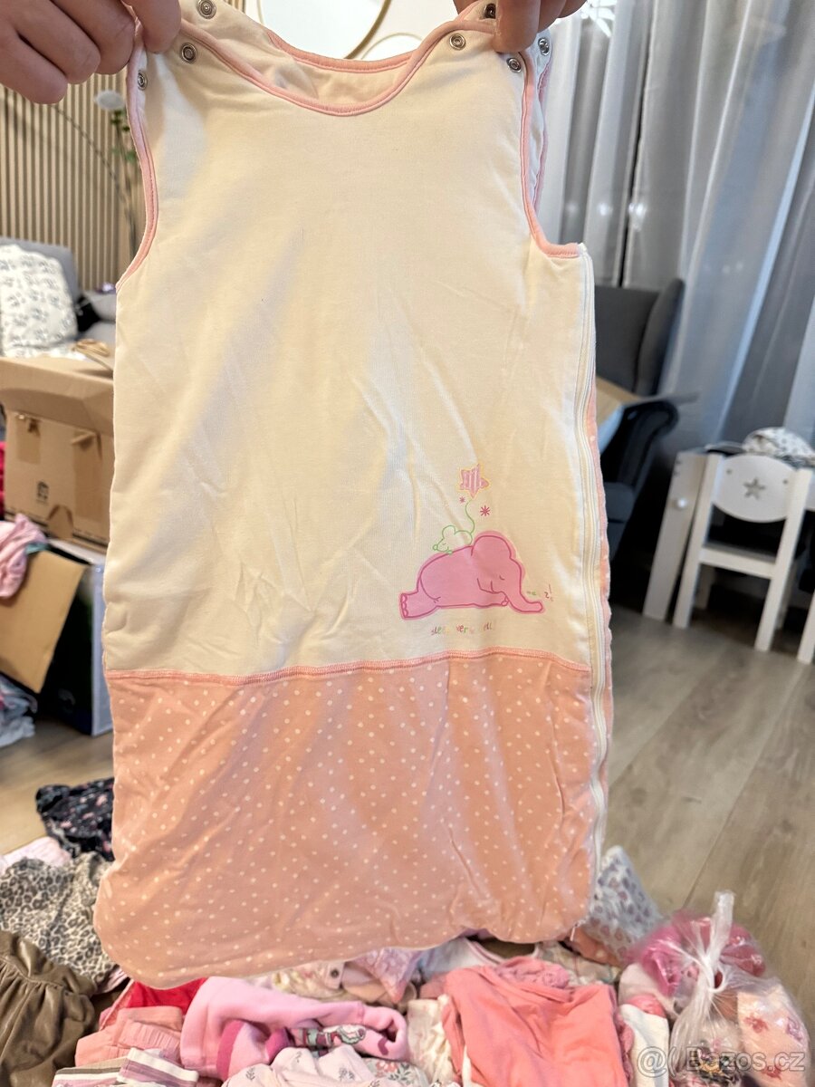 Balík věcí pro holčičku vel 74-86 - 8