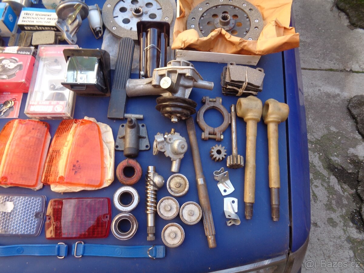 Škoda 1000MB 100 110R 120 Garde Rapid nove original dily - 8