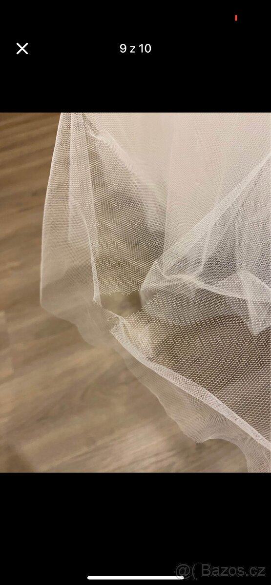 Svatební šaty velikosti 38 - 8