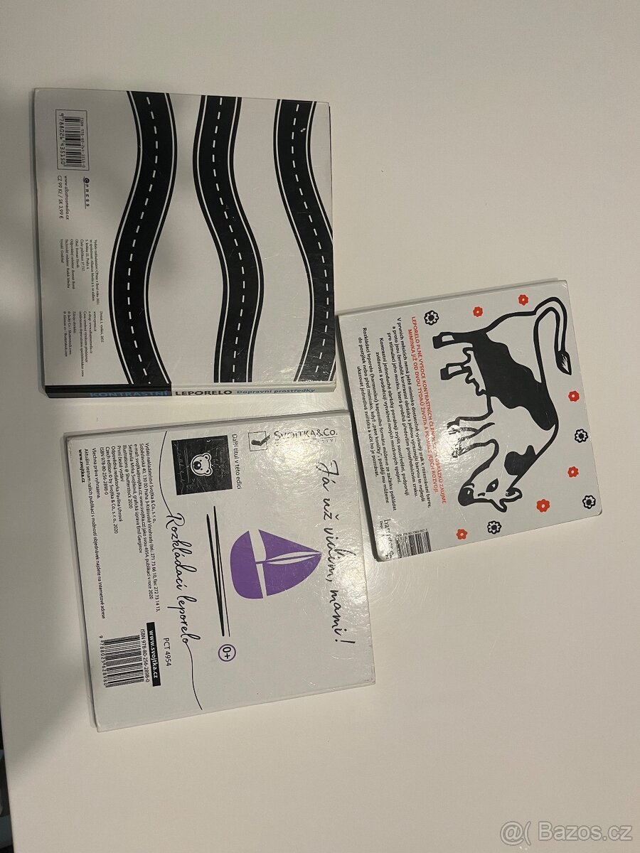 Dětské kontrastní knihy - 8