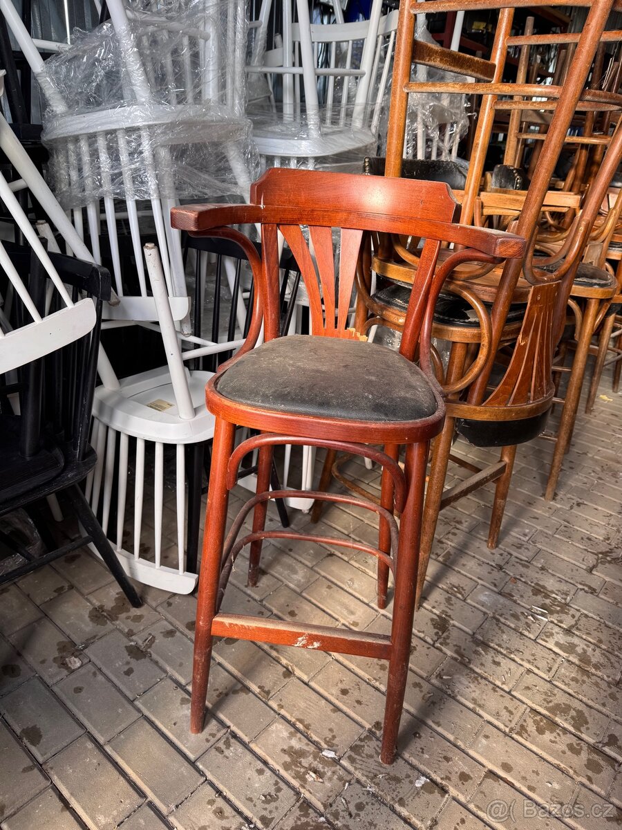 70ks barové židle Ton? - 8