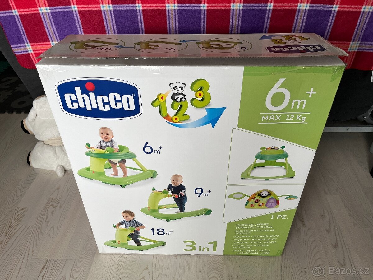 Chicco Chodítko 1 2 3 (zelené) - 8