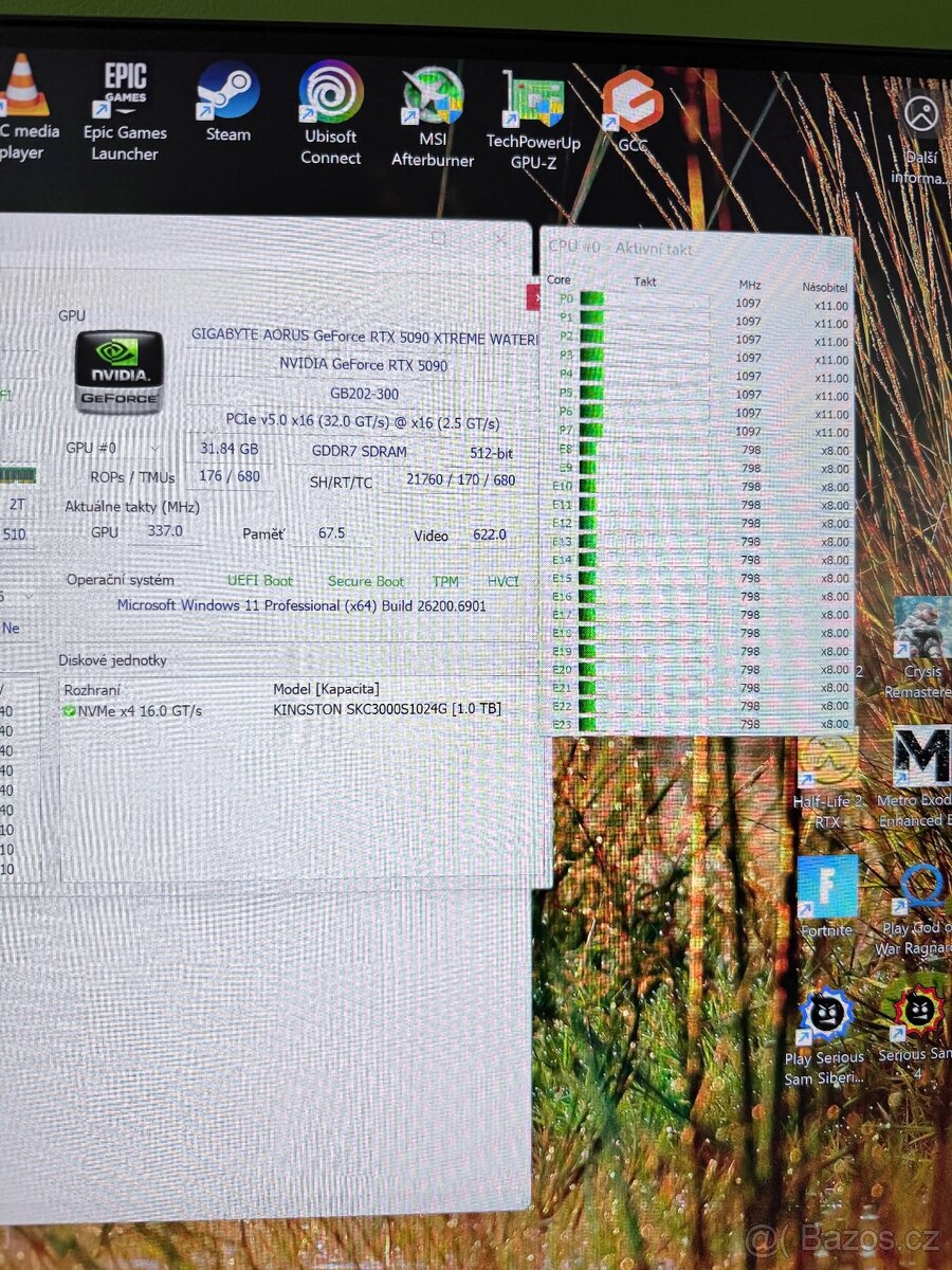 i9 14900KF 32gb ddr5 1TB disk rtx 5090 32” monitor 4k- - 8