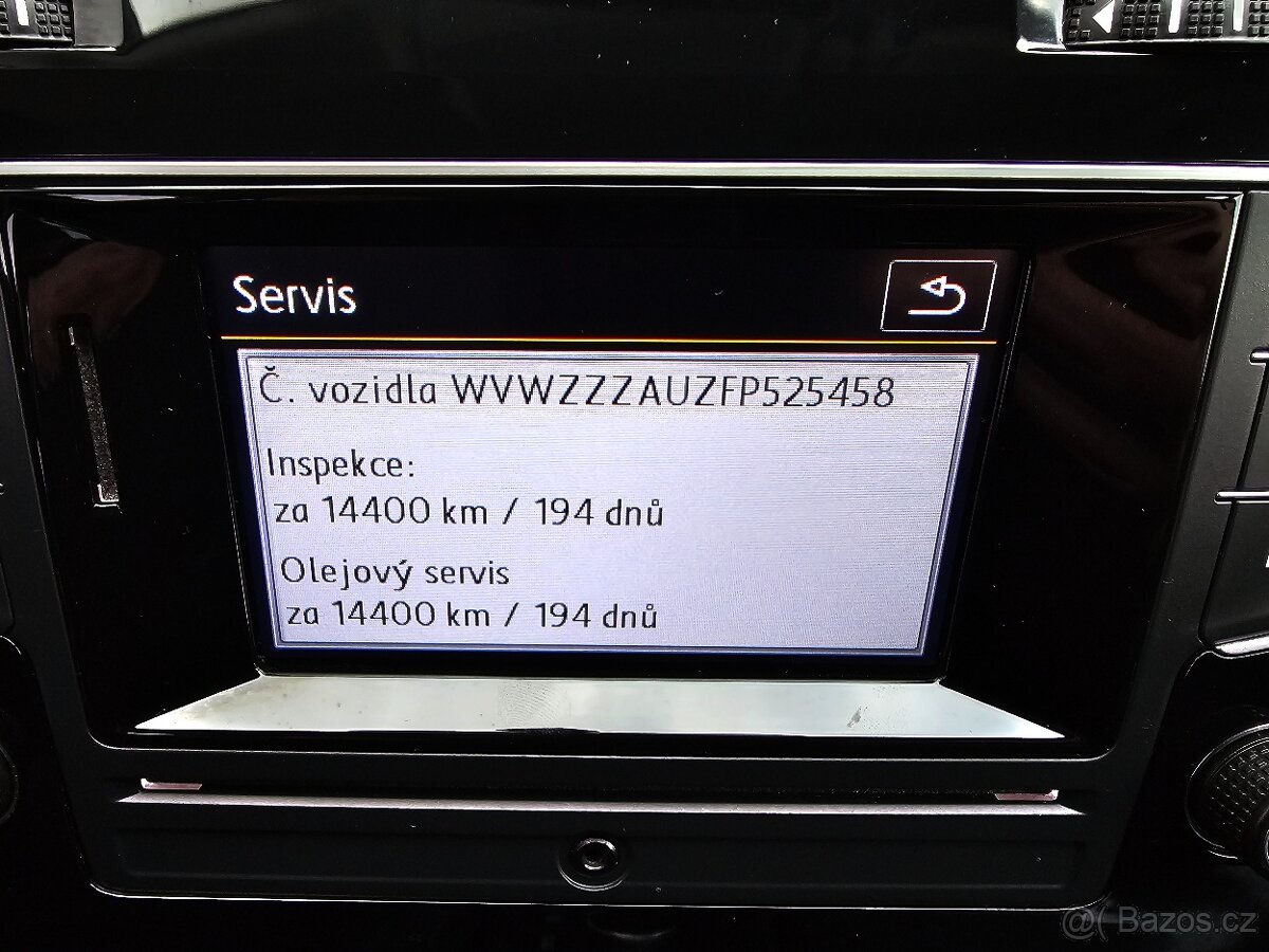 Golf VII 1,4TSi 90KW CUP WEBASTO 2014 DAC, ALU, STK - 8