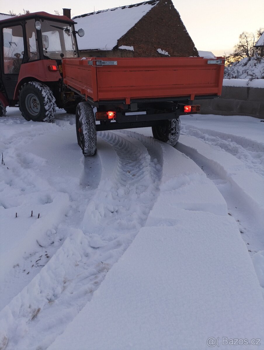 Sklápěcí vlek za malotraktor - 8