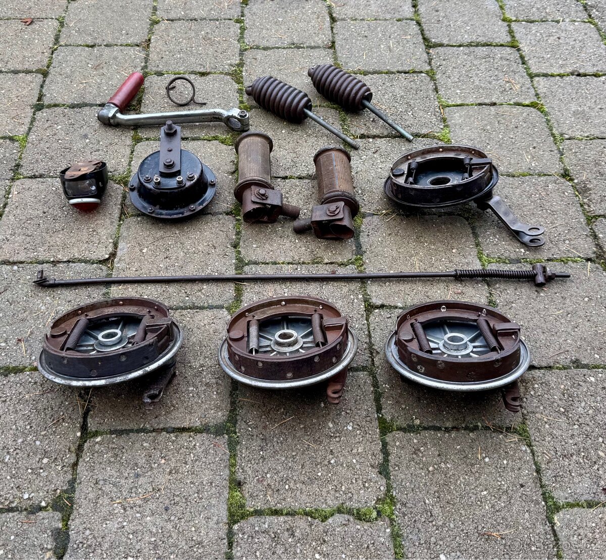 ČZ 125 150 C, Jawa perak, pionýr - díly - 8