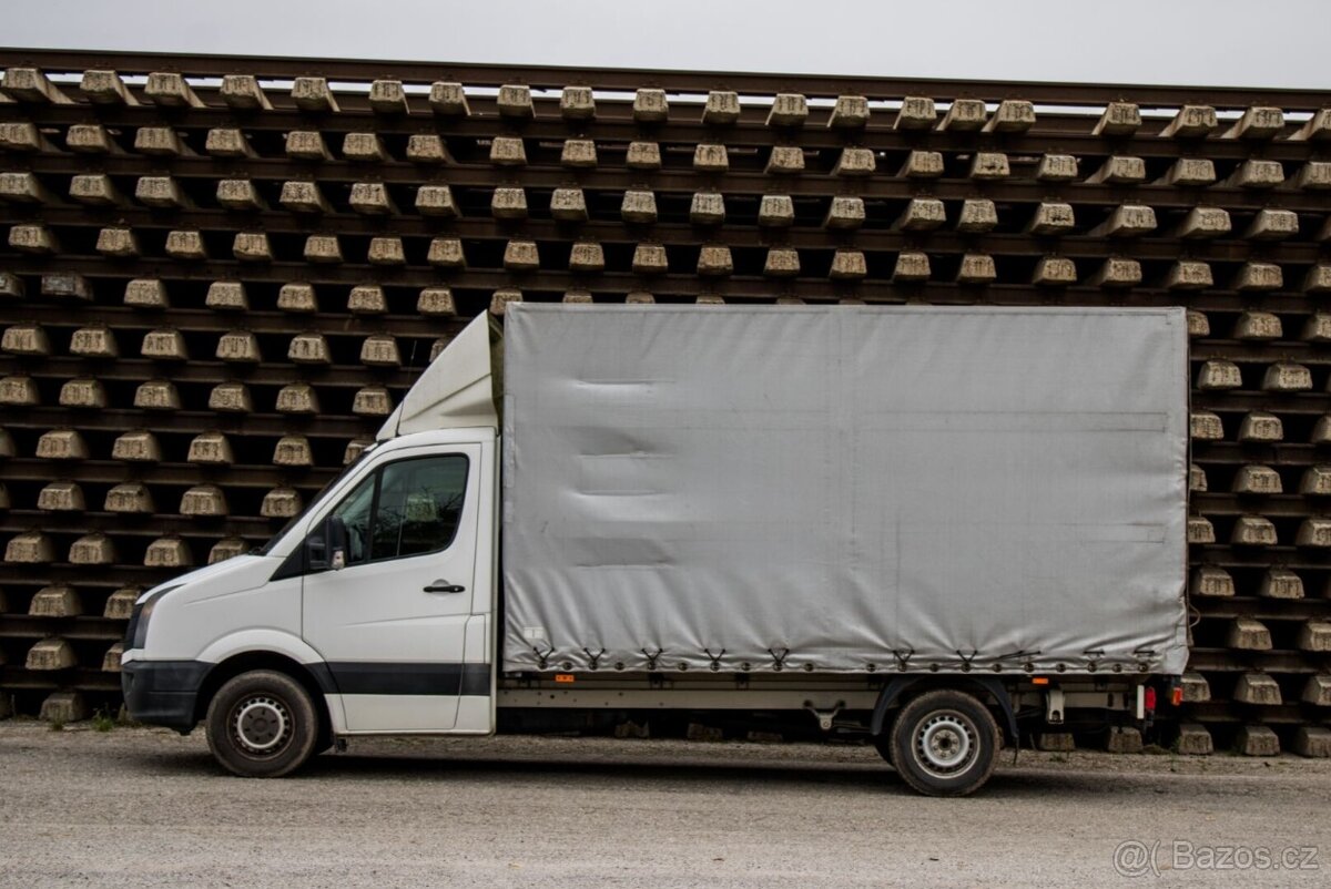 🚛 VW Crafter 2.0 TDI 8-paleta | Nelakovaný - 8