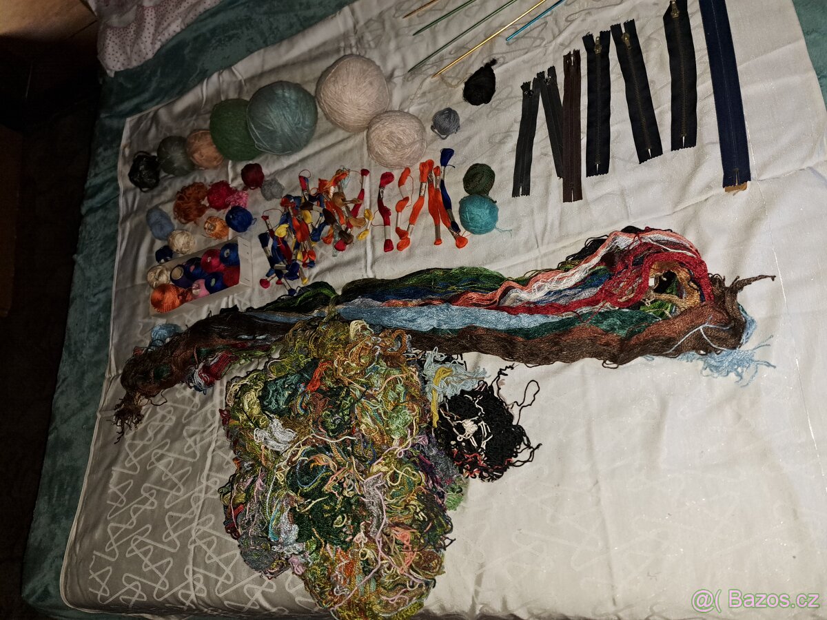 Předlohy na vyšívání + bavlnky - 8