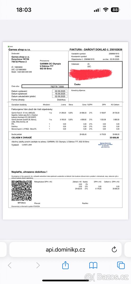 Hodinky Garmin 8 - 8