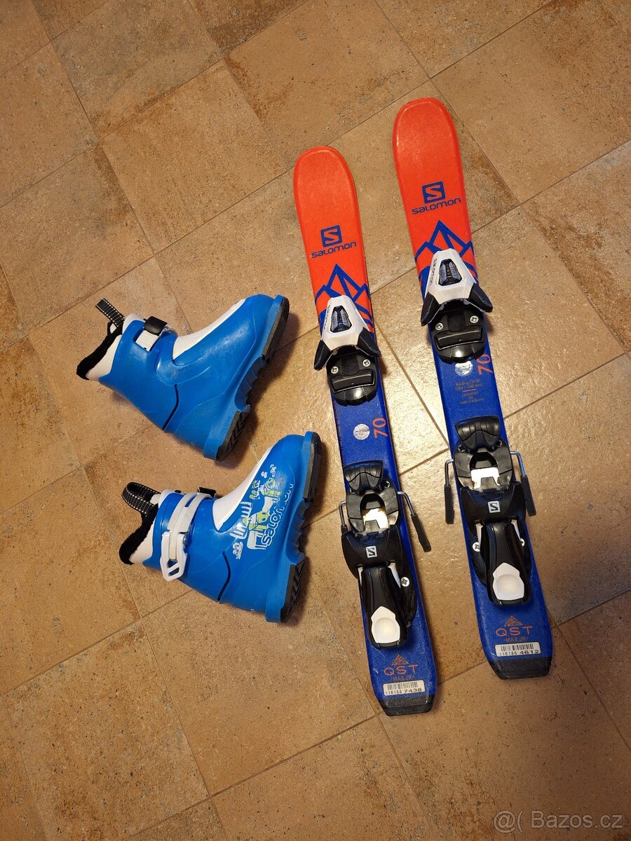 Zánovní lyže Salomon QST MAX JR - délka 70 cm - 8