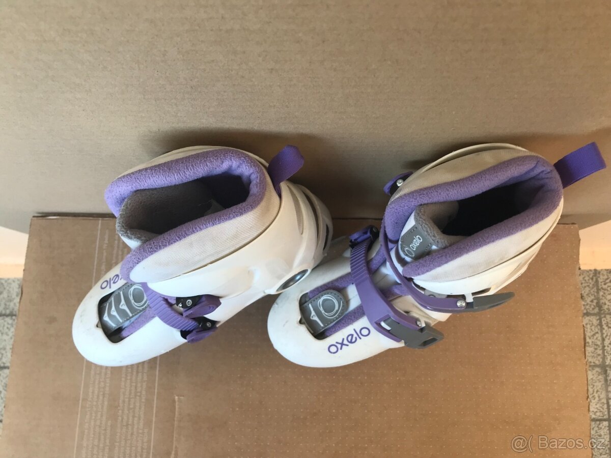 Dětské brusle Oxelo vel. EU 32 - 34 - 8