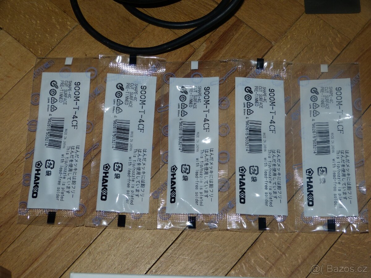 Pájecí stanice originál Hakko 937 + bohaté příslušenství - 8