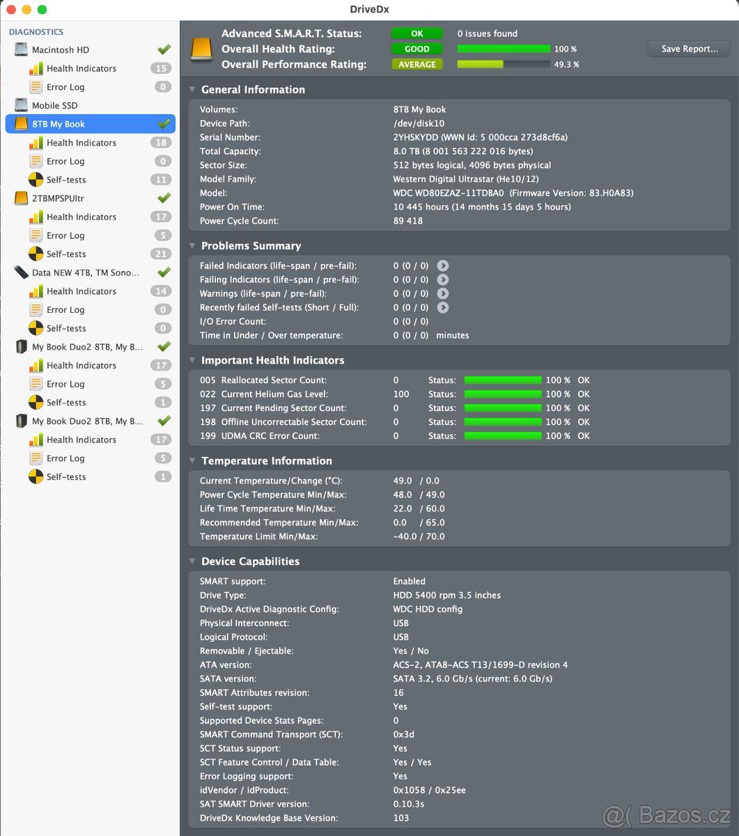 WD My Book 8 TB - 8