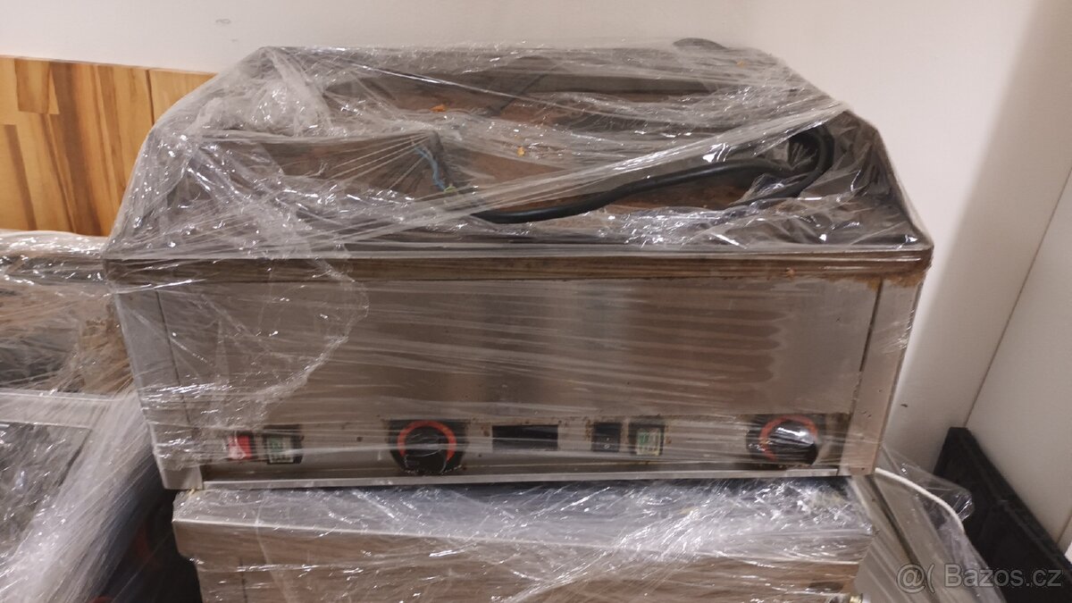 Gastro plynové sporák, chladící stůl, nerezove stůl - 8