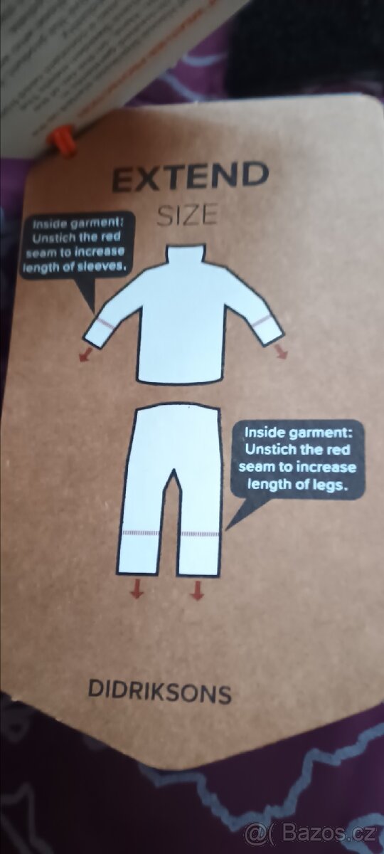 Lyžařské kalhoty didriksons idre vel.130 - 8