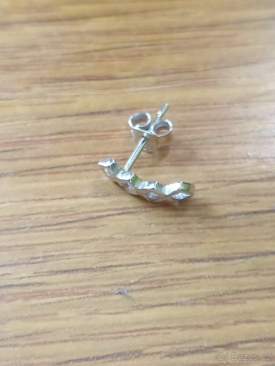 Stříbrné náušnice - 8
