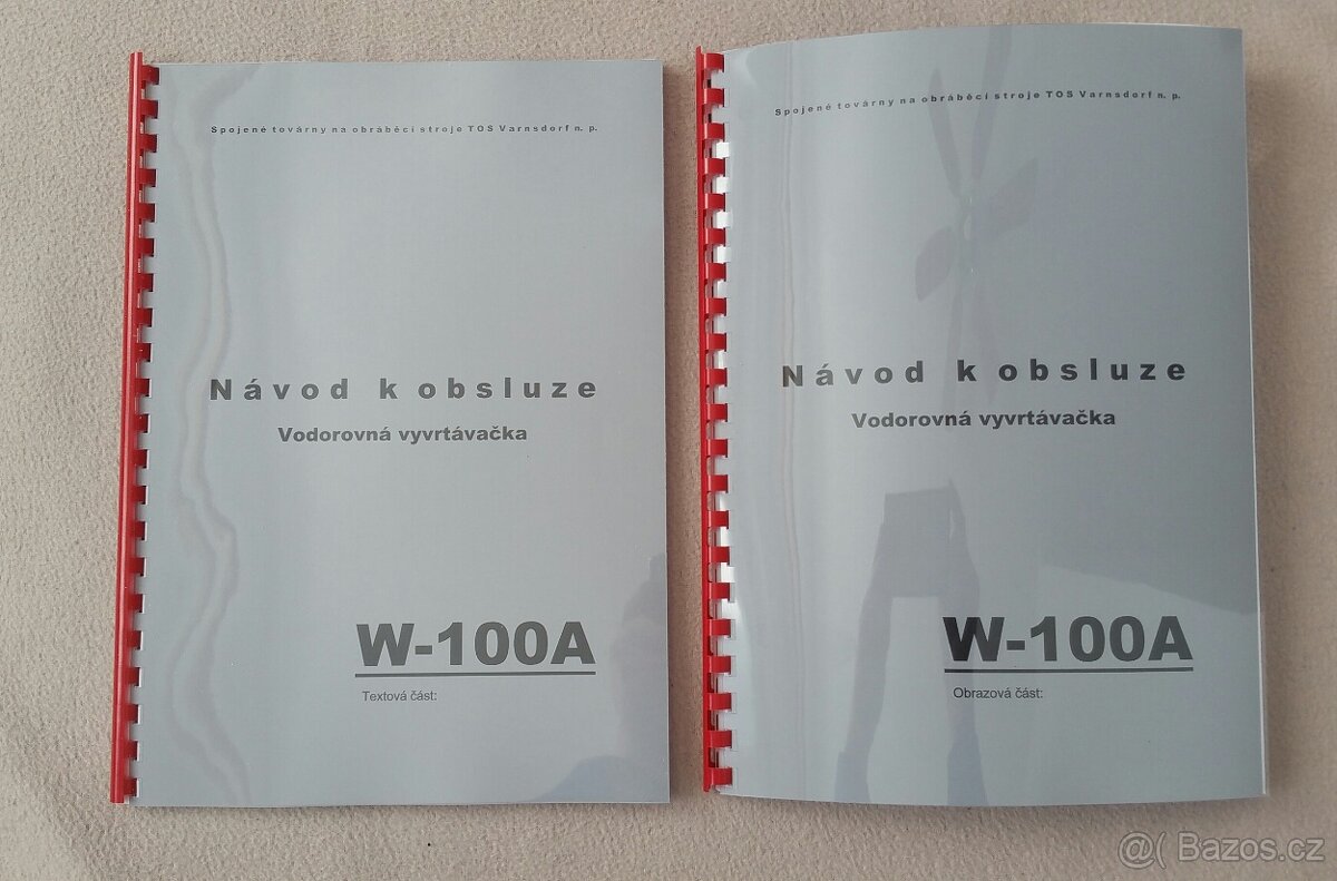 Návody vrtaček a závitořezů - 8