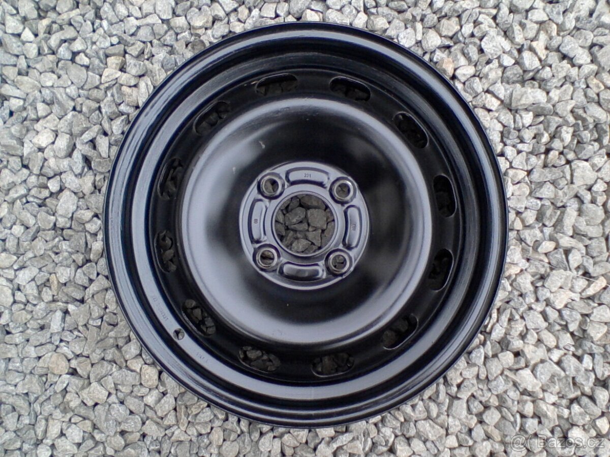 15 plechové disky Ford Fiesta VI (2008-17) - 8