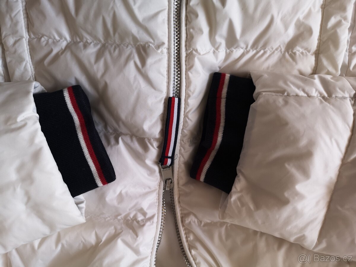 bílá bunda Tommy Hilfiger vel.S-M - 8