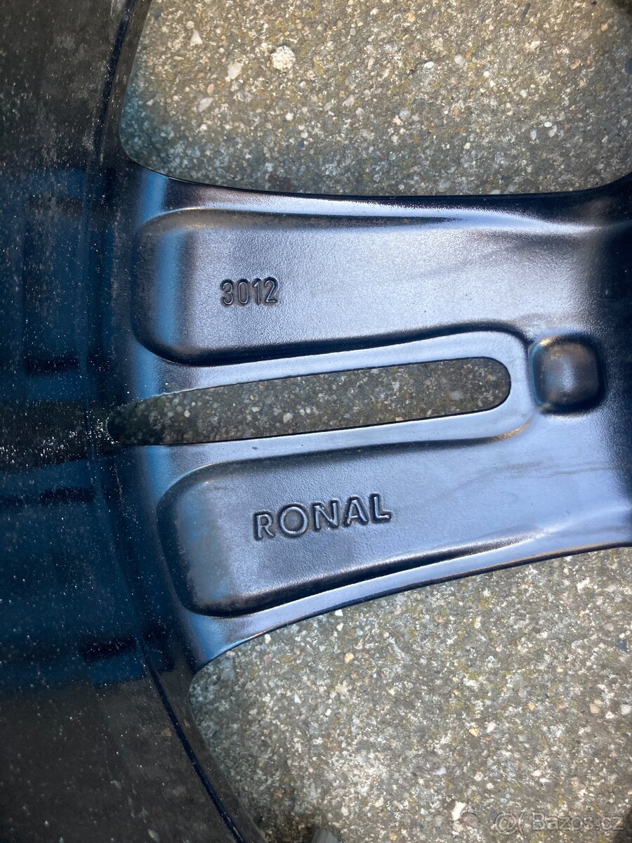 2x Alu disk Mercedes ( Ronal ) - 18" - 5x112 - 8