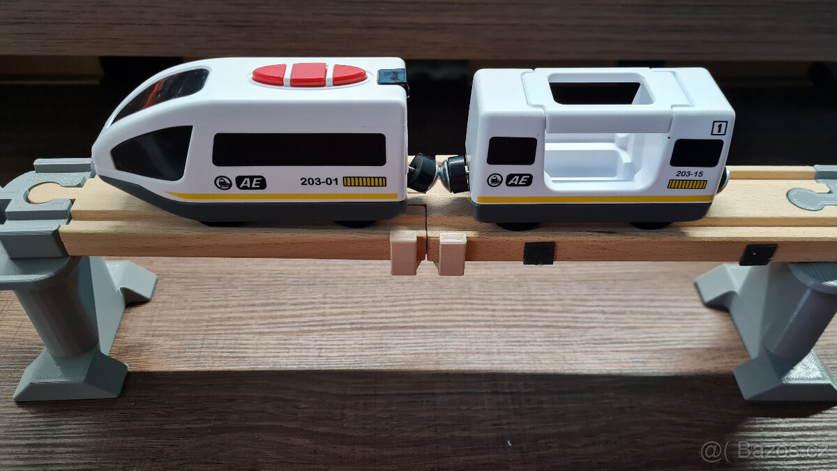 Vláčkodráha Brio Ikea Lidl koleje - spojka - 8