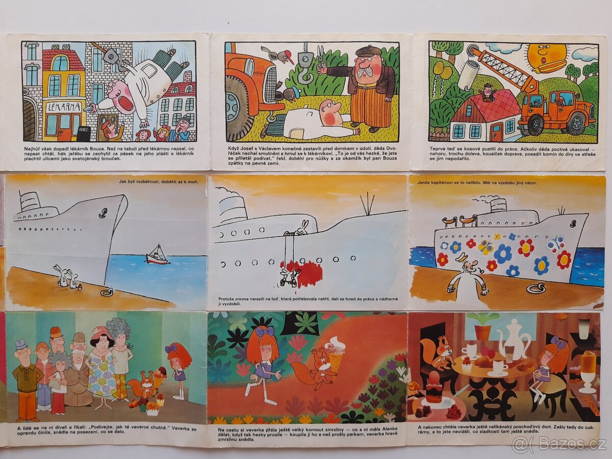 Hvězdička (set 9) - leporela (6x) - 8