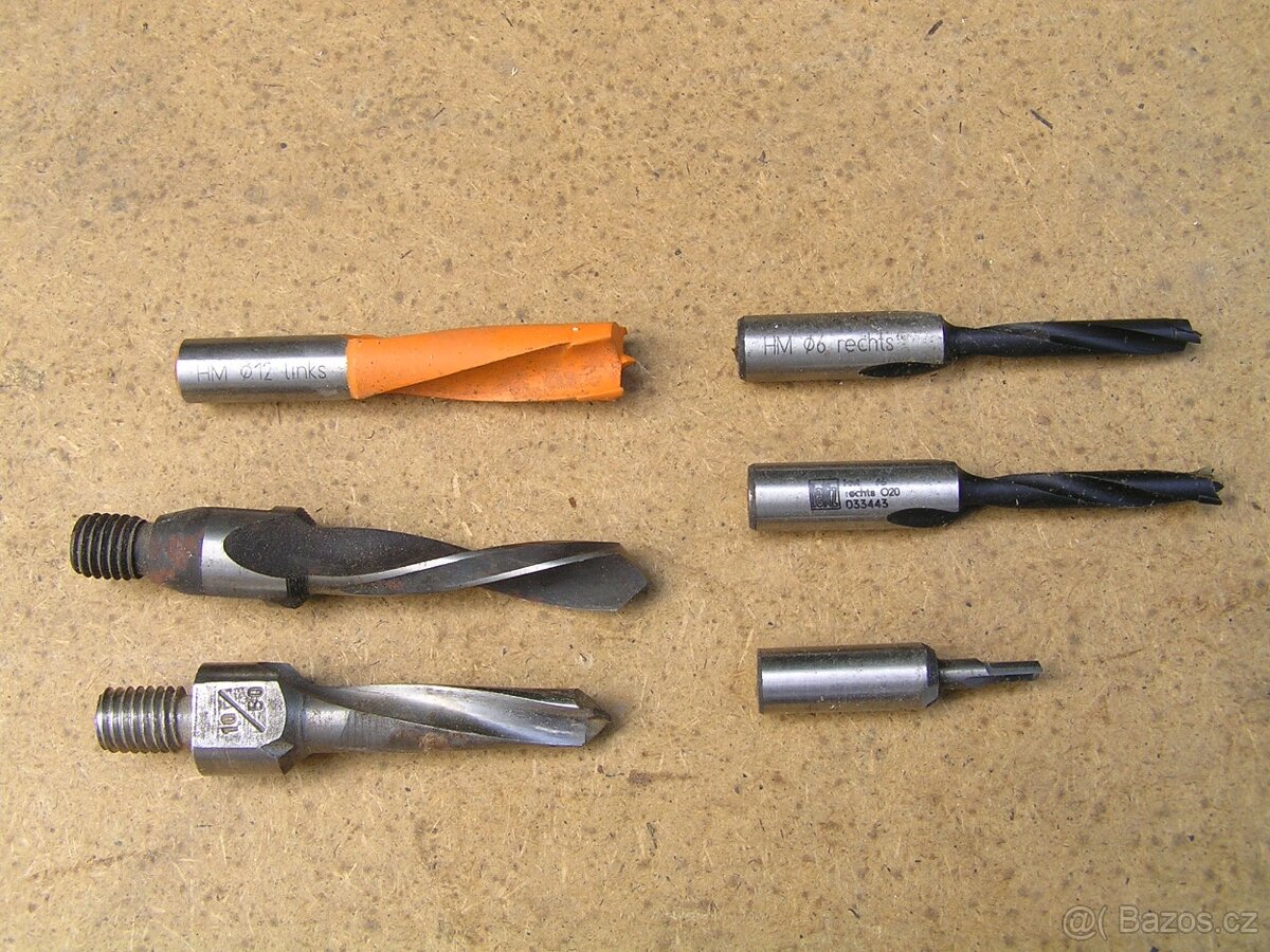 vrtáky do kolíkovačky - 8