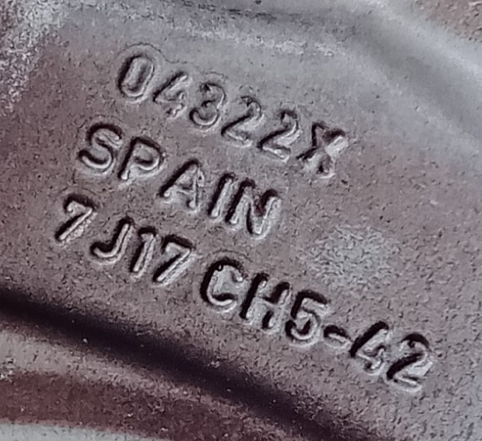 alu kola CITROEN R17 - 8