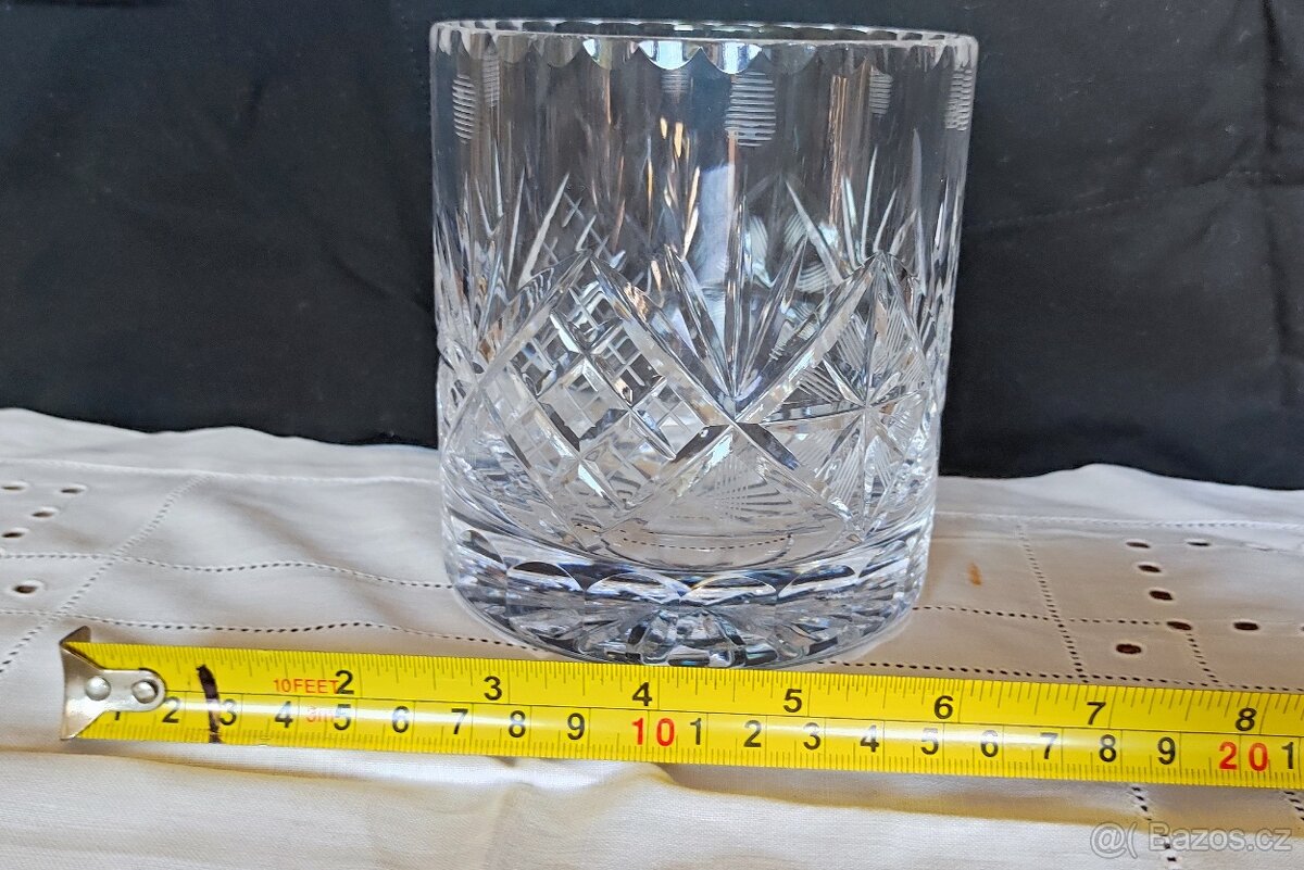 Broušené sklo + další - 8