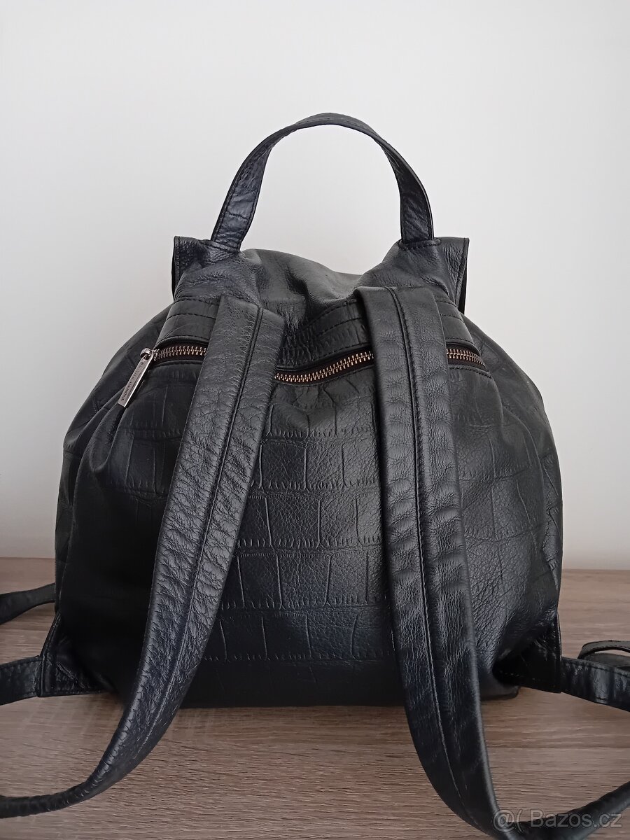 Smith & Canova dámský městský batoh kožený - 8