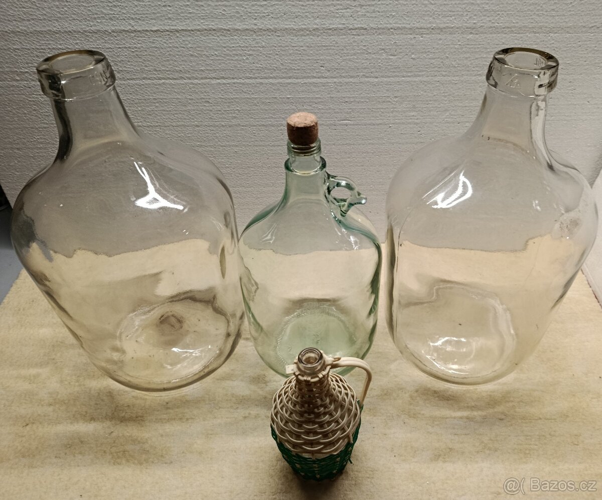 Skleněné demižony - 8