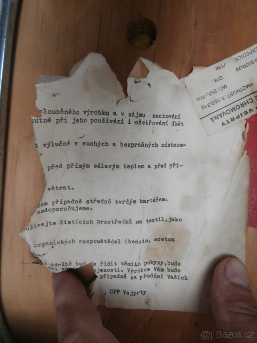 Židle 3 kusy kovová čalouněná RETRO celek za 500 kč - 8