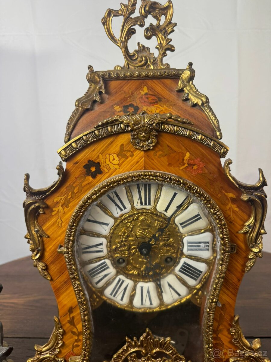 Starožitné hodiny Boulle (135054) - 8