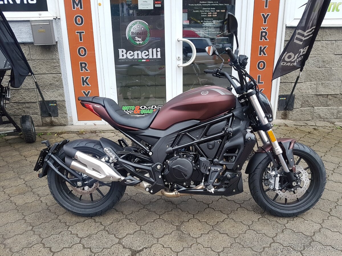Benelli 502c ABS, ZÁRUKA 4 ROKY, AKCE POSLEDNÍ KUS SKLADEM - 8