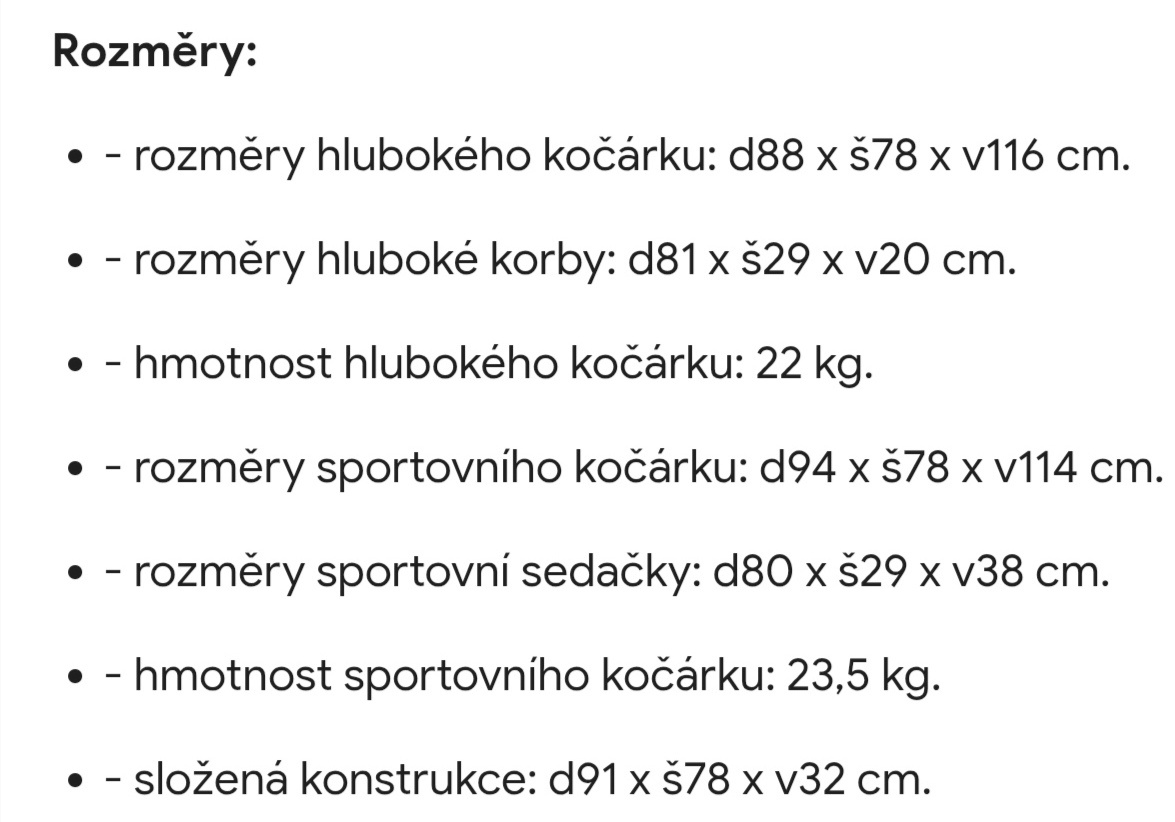 Kočárek Dorjan Twin Danny Sport - 8