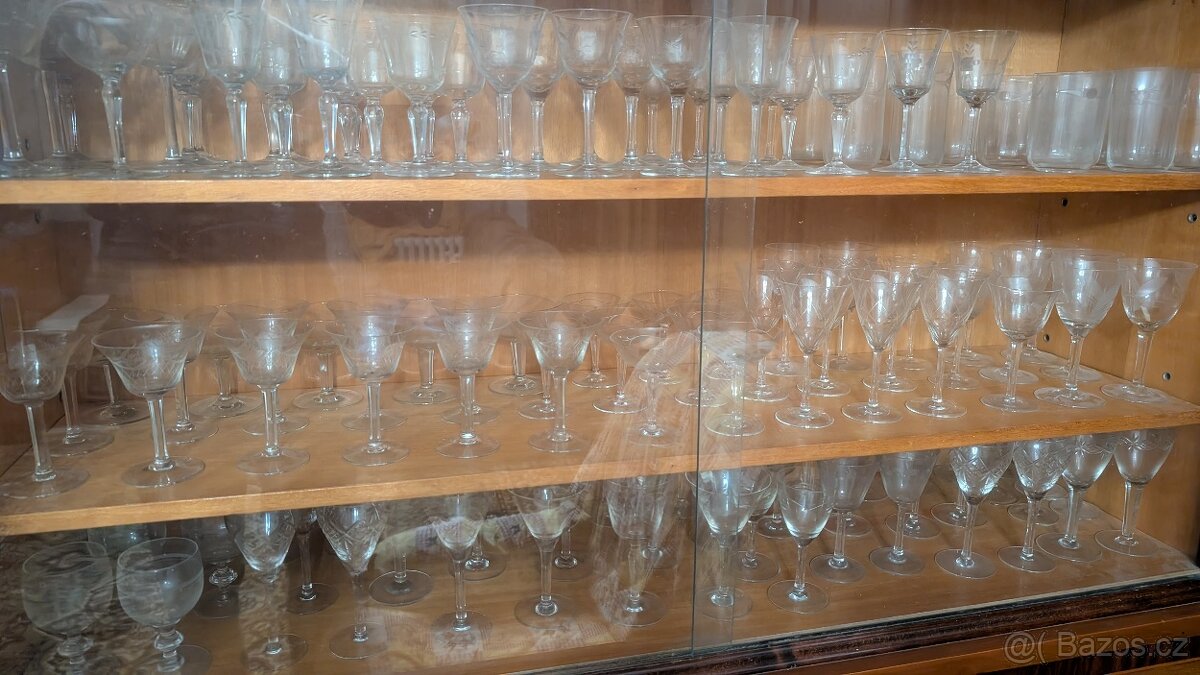 broušené sklenice - 8