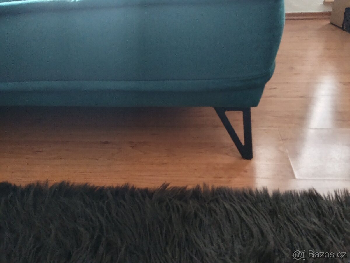 Sedací rohová souprava Tesoro zelená smaragdová - 8